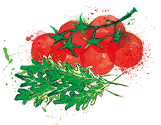 Arugula &amp; cherry tomatoes